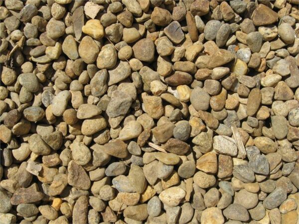 3/4 Natural River Stone - P&L Landscaping