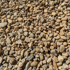 3/4 Natural River Stone - P&L Landscaping